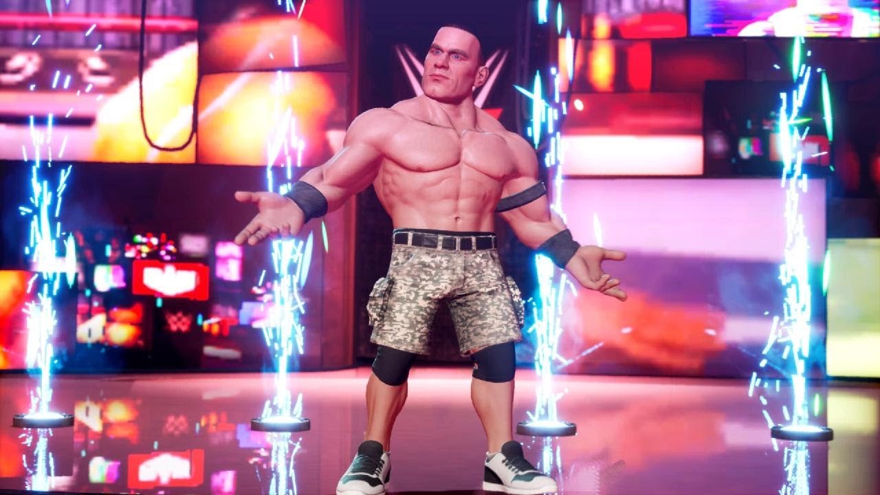 WWE 2K Battlegrounds | John Cena vs Undertaker vs The Rock vs Steve Austin