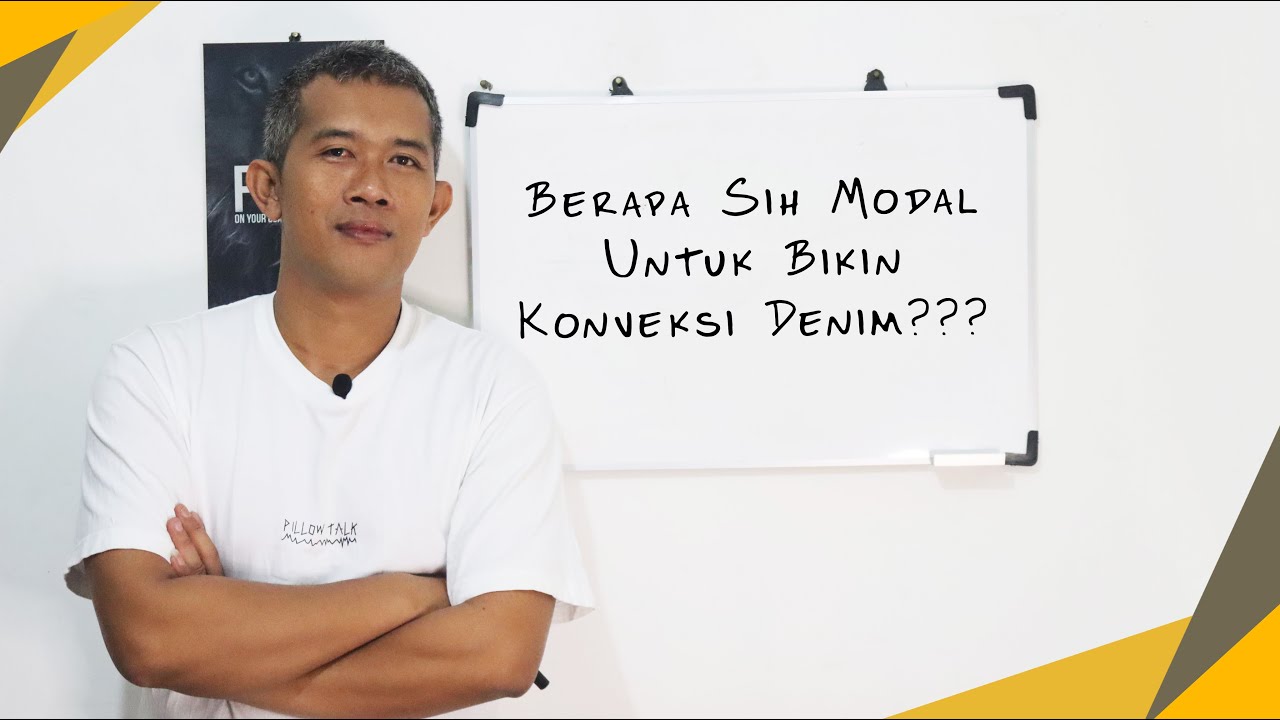 TERNYATA SEGINI MODAL UNTUK BUKA USAHA KONVEKSI DENIM #masjeeofficial #konveksidenim #masjee