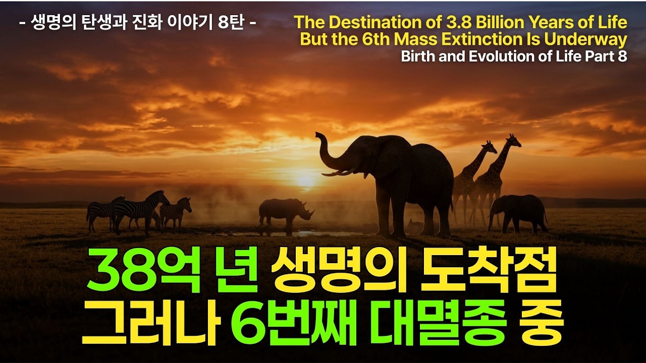 2억 년간 쥐처럼 숨어 살다, 공룡이 사라지자 지구의 주인이 됐습니다 | 생명의 탄생과 진화 8편 (최종편)