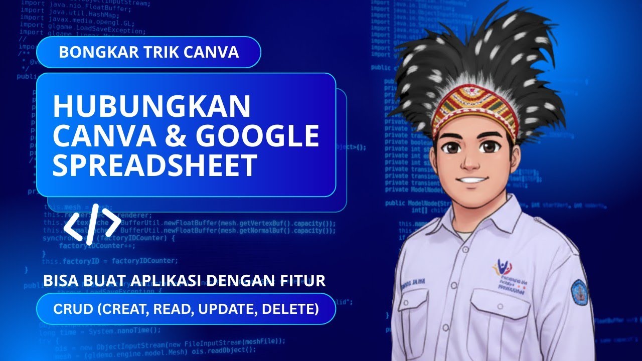 BUAT APLIKASI DI CANVA DENGAN DATABASE GOOGLE SPREADSHEET