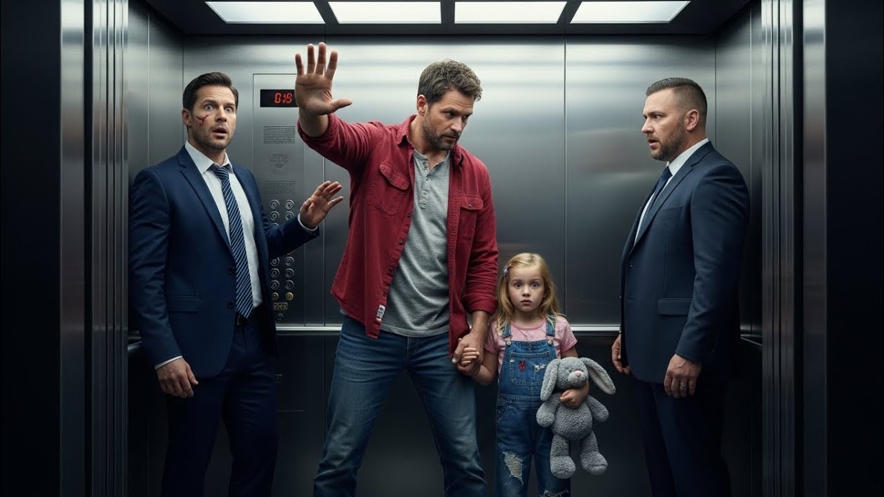 Two Men Threatened the CEO in an Elevator — Until a Single Dad Said Six Words That Froze Them