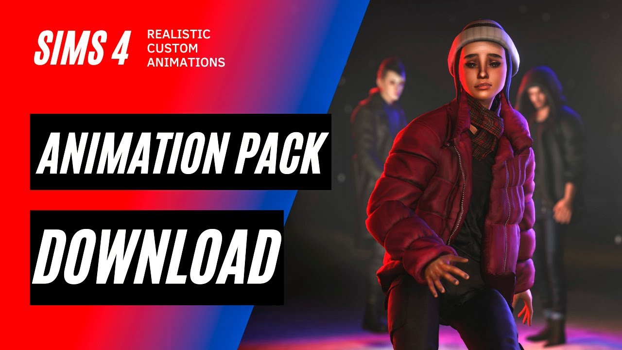 Sims 4 Animation pack #6 Download | Realistic Animation Pack