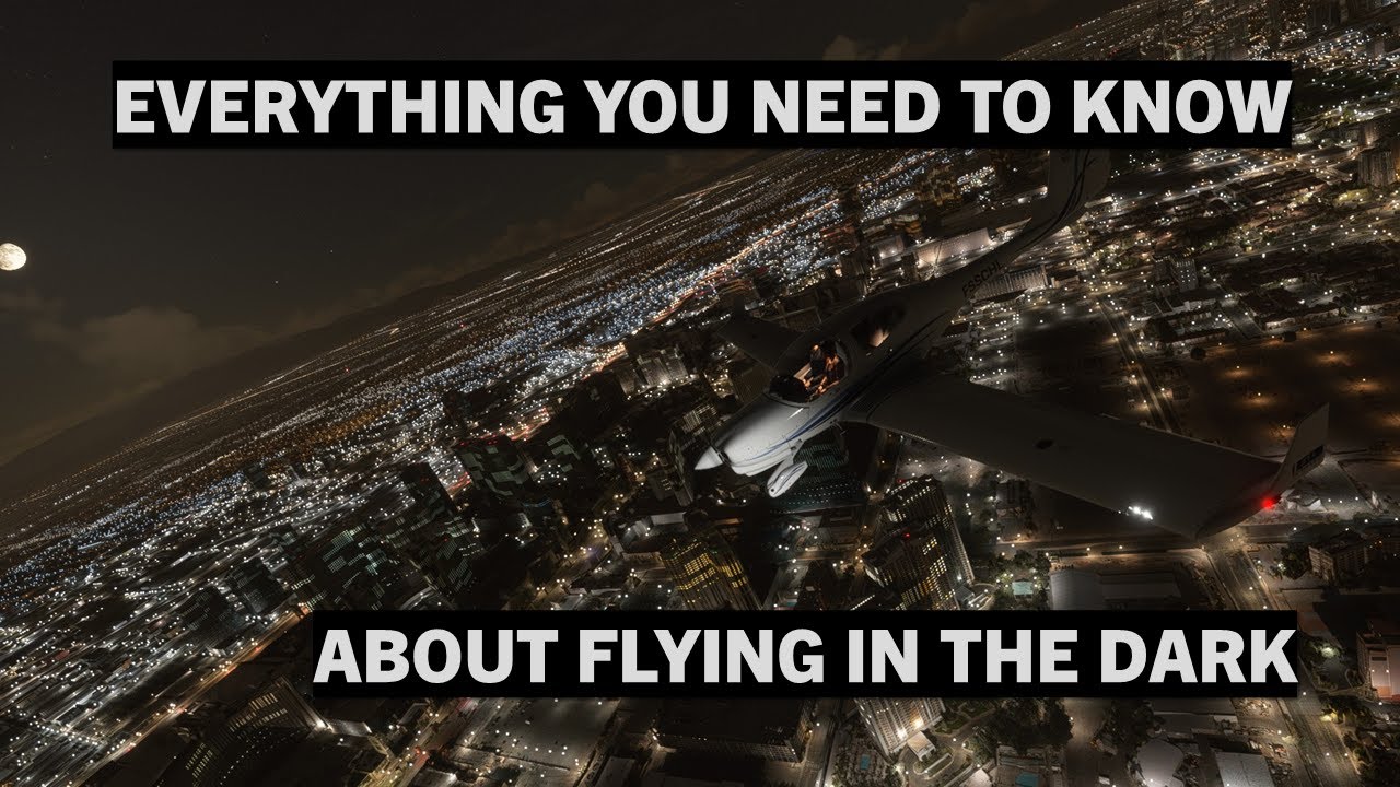 How To Fly At Night in The Diamond DA40 | Microsoft Flight Simulator Tutorial