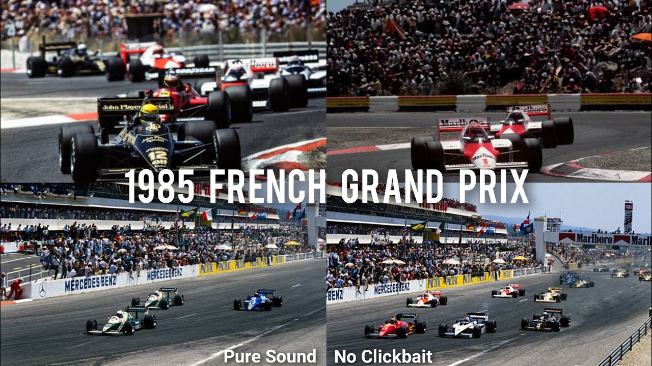 1985 French Grand Prix Pure Sound 