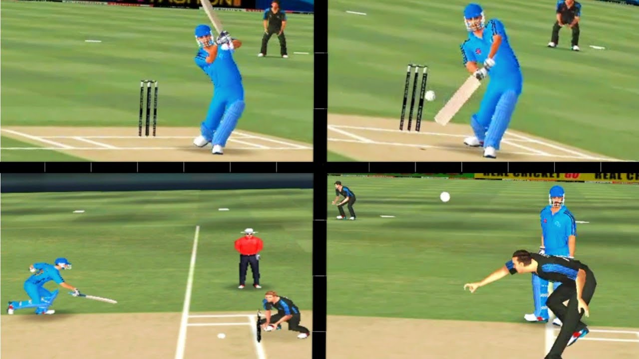Real Cricket Go | india vs new zealand | 2 overs |