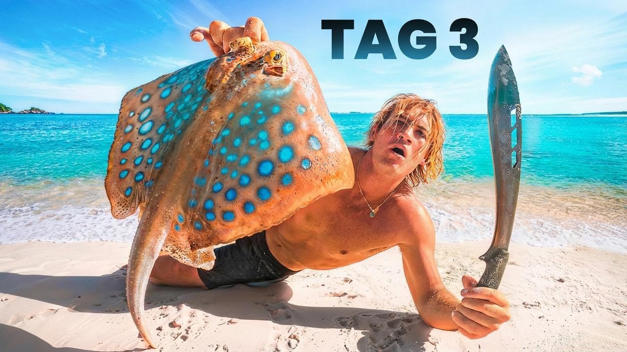3 Tage nur von dem leben, was ich selbst fange – gefährliche Tiere inklusive!