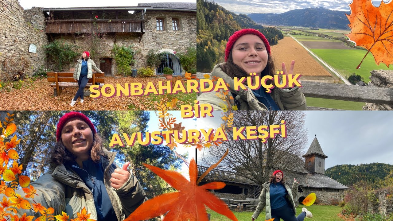 🍂Sonbahar manzaralarıyla KALE yürüyüşü(5 SAAT YÜRÜDÜM) /Kayboldum+ Yağmura yakalandım