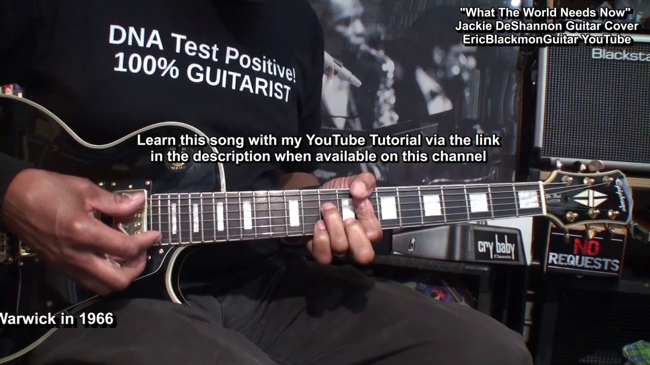 What The World Needs Now Jackie DeShannon Guitar Cover