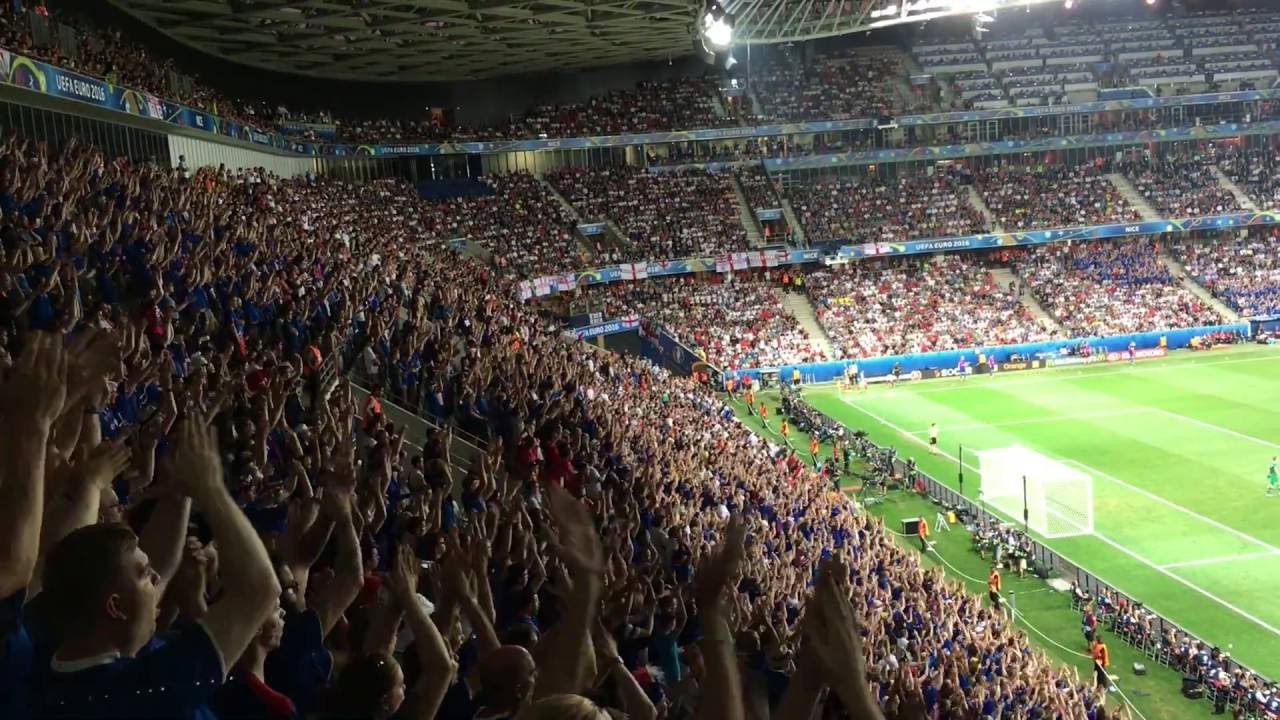 England-Iceland - Iceland corner fan - Ouh ----- Ouh ---- Ouh --- Ouh -- Ouh - Ouh - Ouh Ouh
