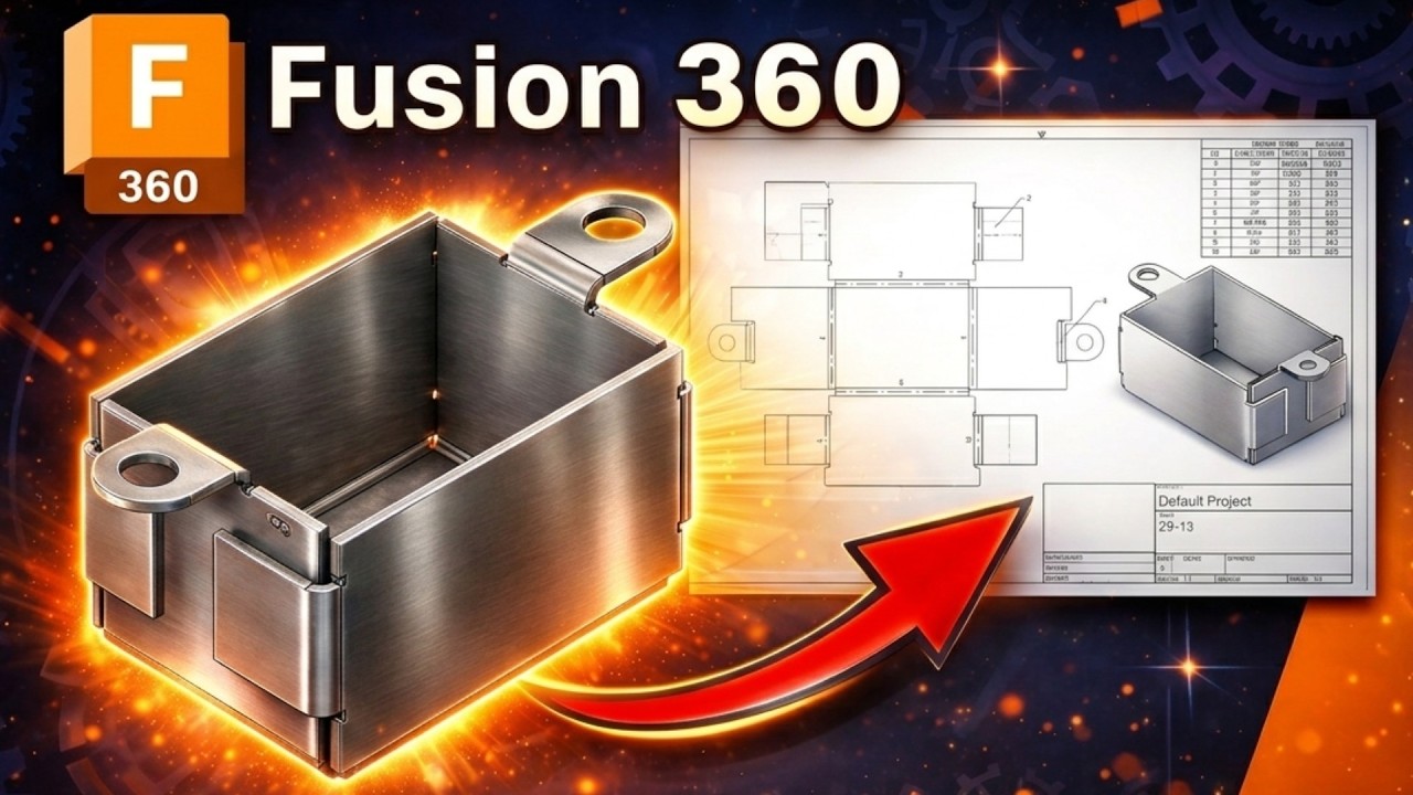 How to Create Manufacturing Drawings in Fusion 360
