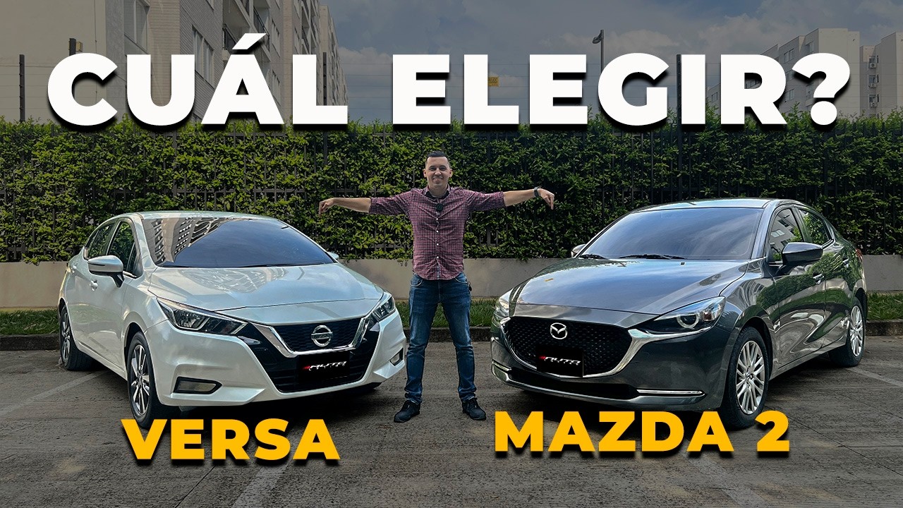 Nissan Versa Vs Mazda 2 - Es fácil escoger? - AutoLatino