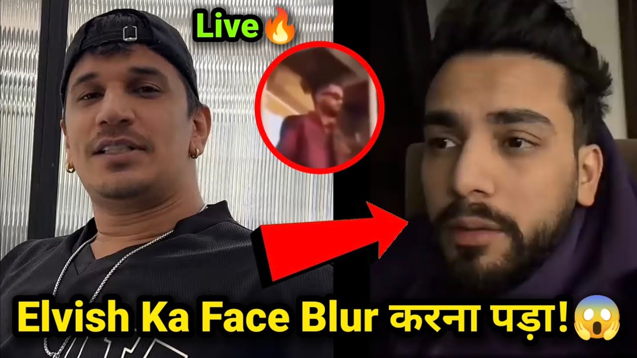 OMG🤯-Elvish Yadav FACE BLUR 😱 in Prince Narula Song | Prince Narula Again Poke & Troll Elvish Yadav 
