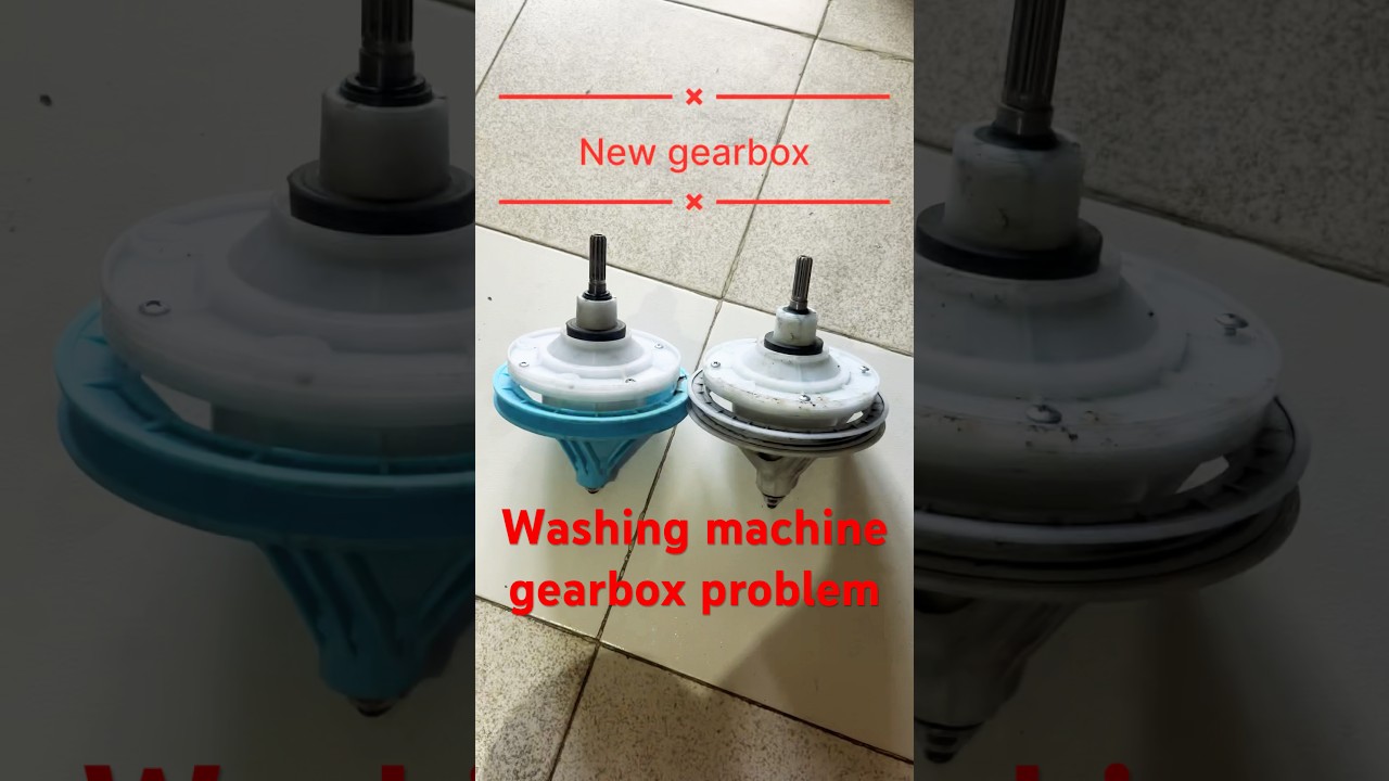 Washing machine gearbox problem. Washing machine gearbox replace. Washing machine repair at home.