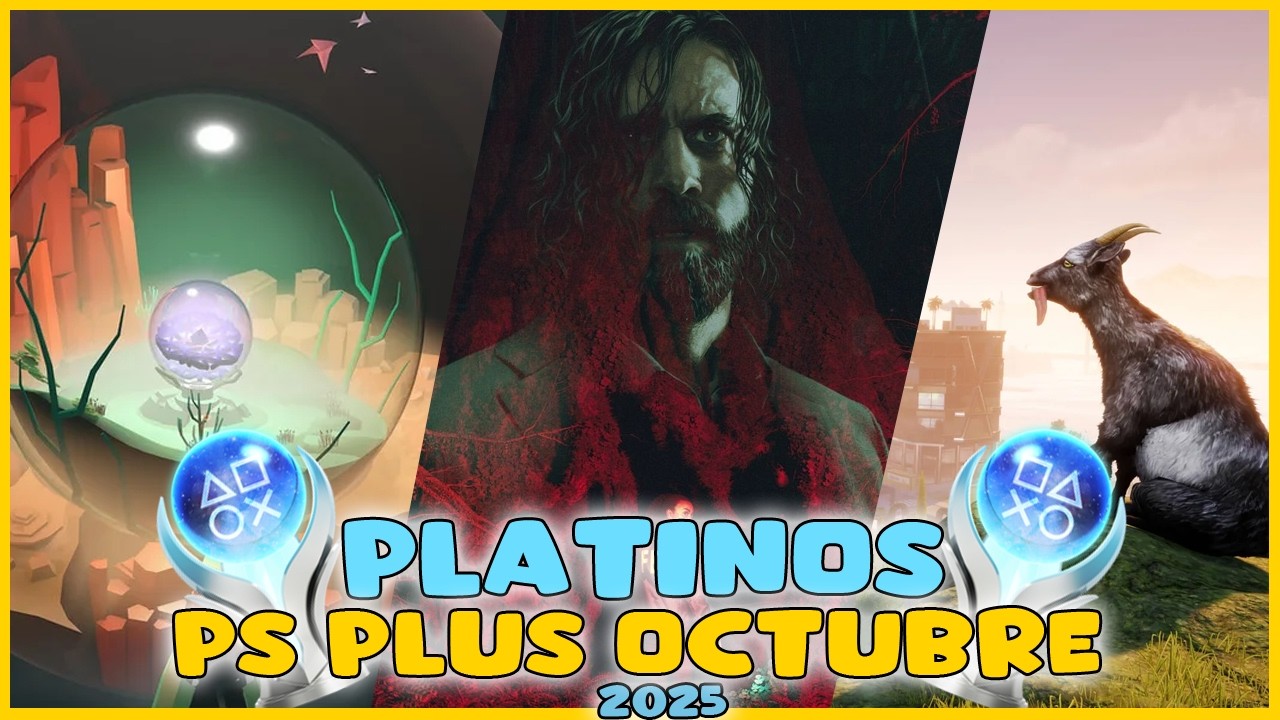 ¡Descubre los platinos más fáciles de PS Plus octubre 2025!