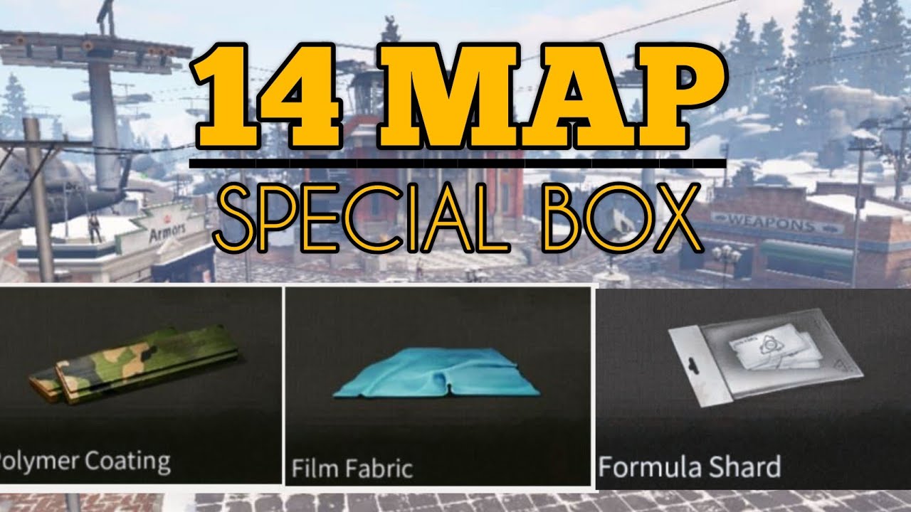 LIFEAFTER 14 MAP LOCATION POLYMER COATING, FILM FABRIC, FORMULA SHARD...!!!! || LIFEAFTER SEASON 3