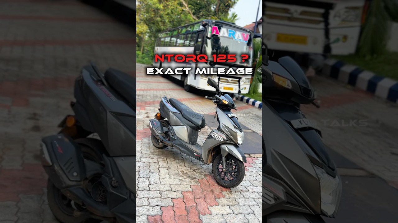 NTORQ 125 mileage Malayalam #ntorq #mileage_test #malayalam #petrolprice #scooter #jptalks #yt #ig