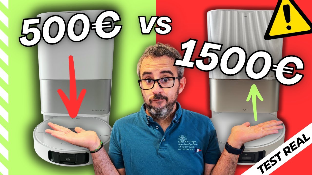 Robot barato vs tope de gama: ¿quién limpia mejor TU casa? Dreame X50 vs L10s
