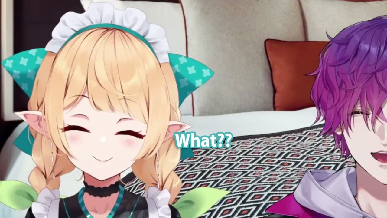 Finana's impression of Pomu during their first off collab