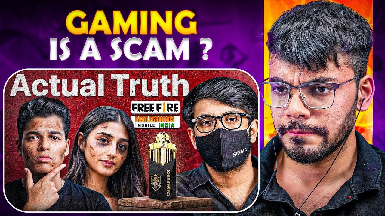 Gaming is A Scam in India? The Truth About BGMI And Esports - Casetoo Reacts!