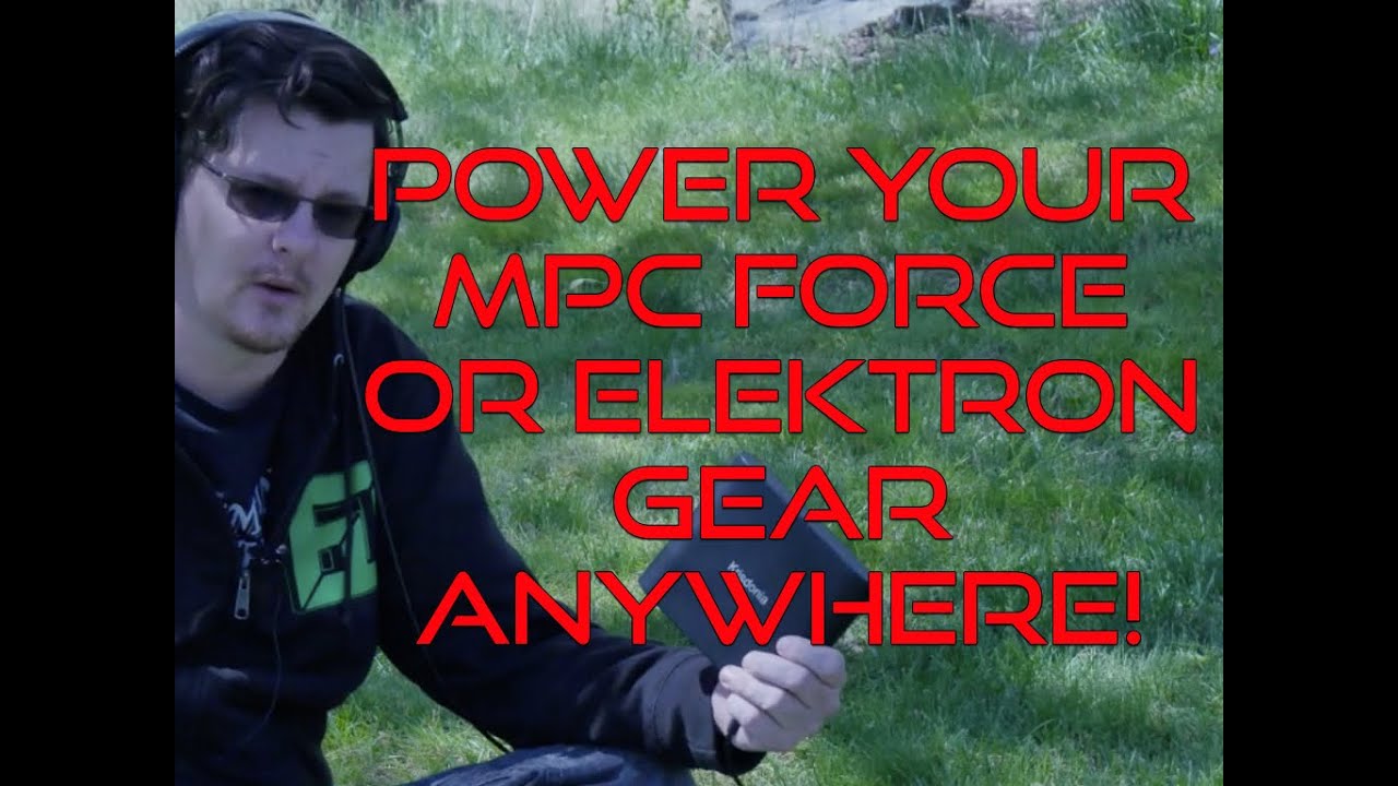 Akai Force / MPC ONE/X Battery powered! the mobile solution