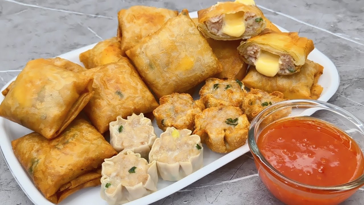 RESEP DIMSUM CROT - DIMSUM GORENG ISI KEJU LUMER
