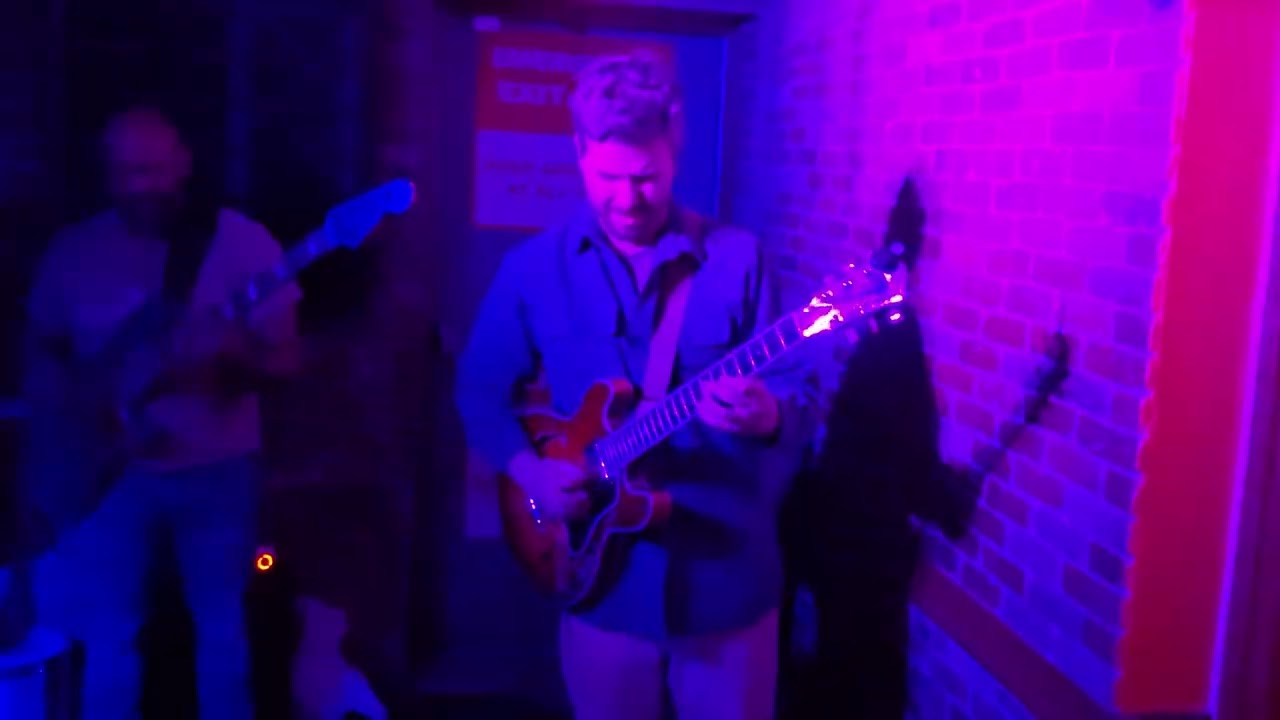 The Aaron Bellamy Band featuring pete McLean on Drums,  and Aaron Bellamy on Bass 