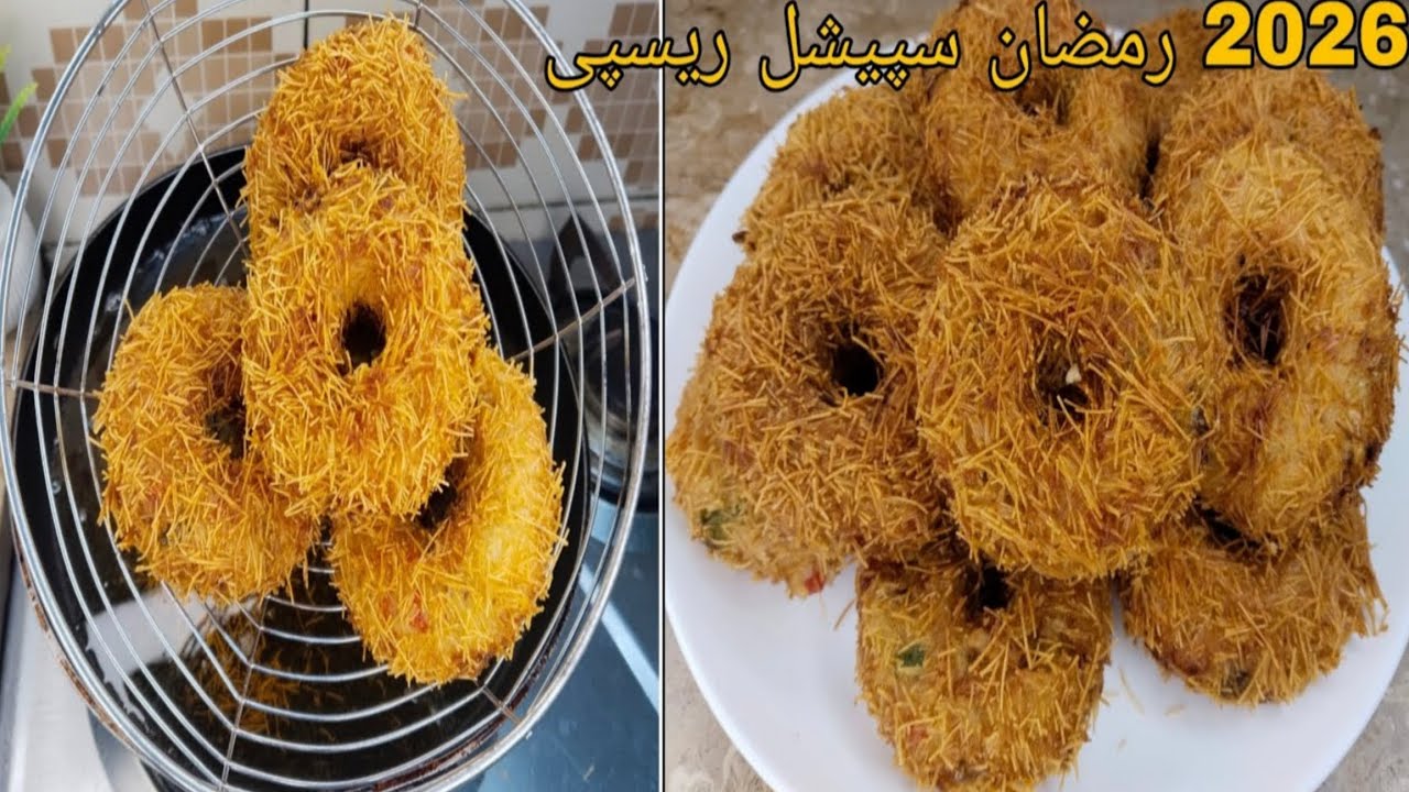 Easy & Tasty Iftar Ramadan Recipe | Iftar Special Recipe | Russian Donuts Recipe By Nabiya Kitchen 