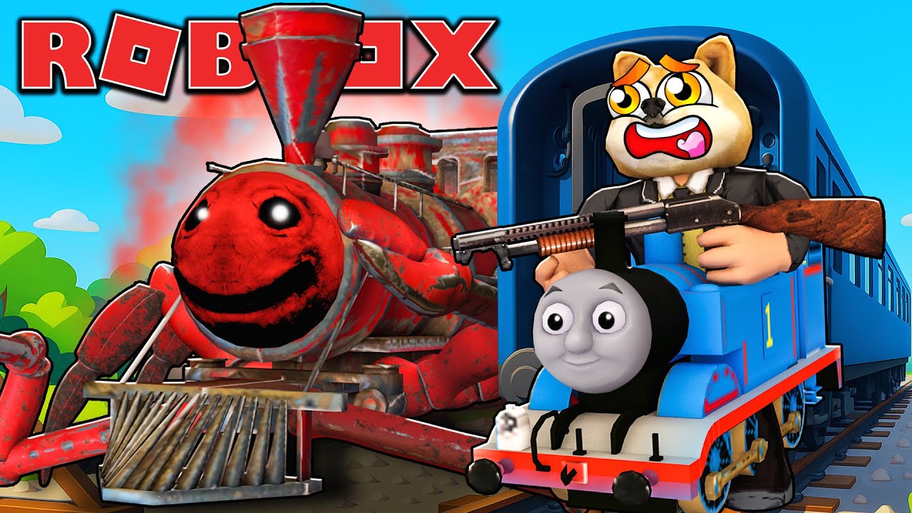 Surviving Edward the Man-Eating Train In Roblox!