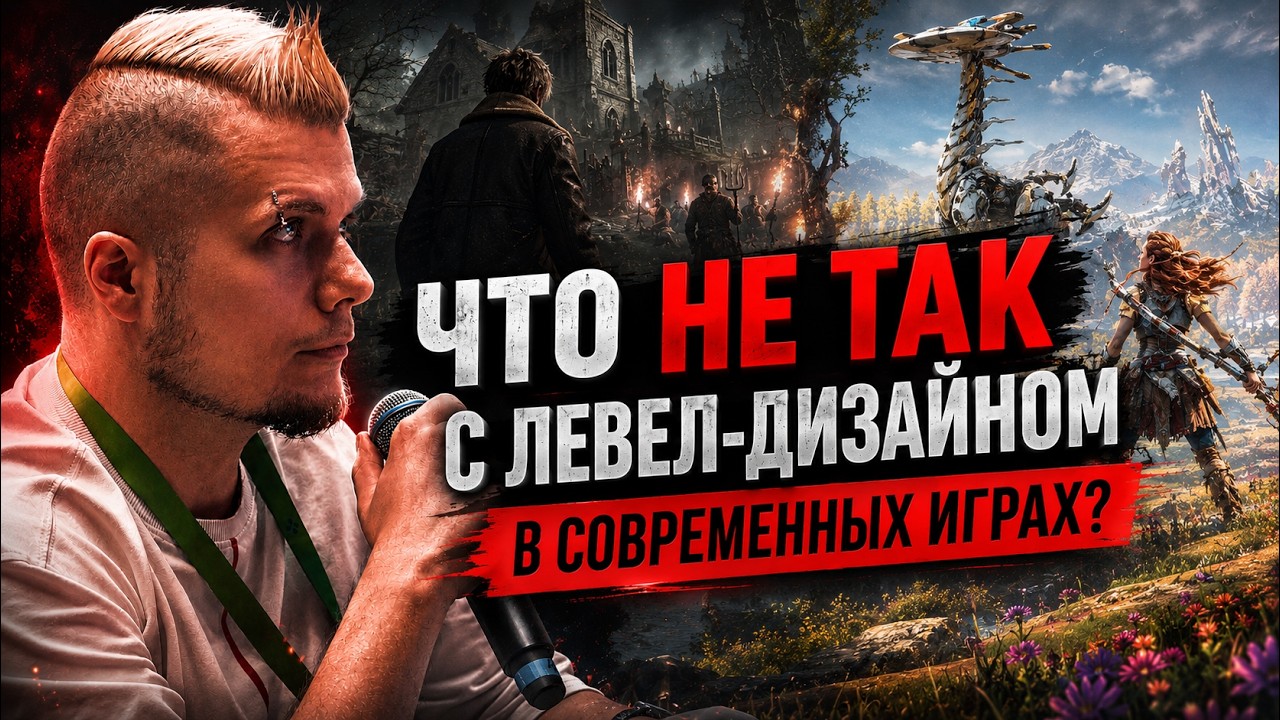 Что не так с левел-дизайном в современных играх?