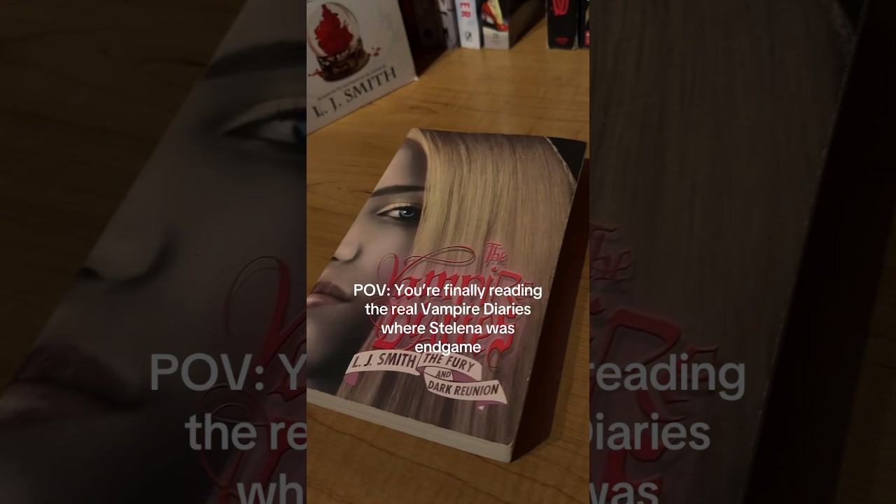 L.J. Smith&rsquo;s Vampire Diaries #tvd #thevampirediaries #elenagilbert #stefansalvatore #damonsalvatore