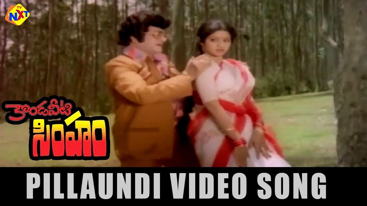 Pilla Undi Pilla Paina Video Song | Kondaveeti Simham Telugu Movie Songs | NTR | Sridevi| Vega Music