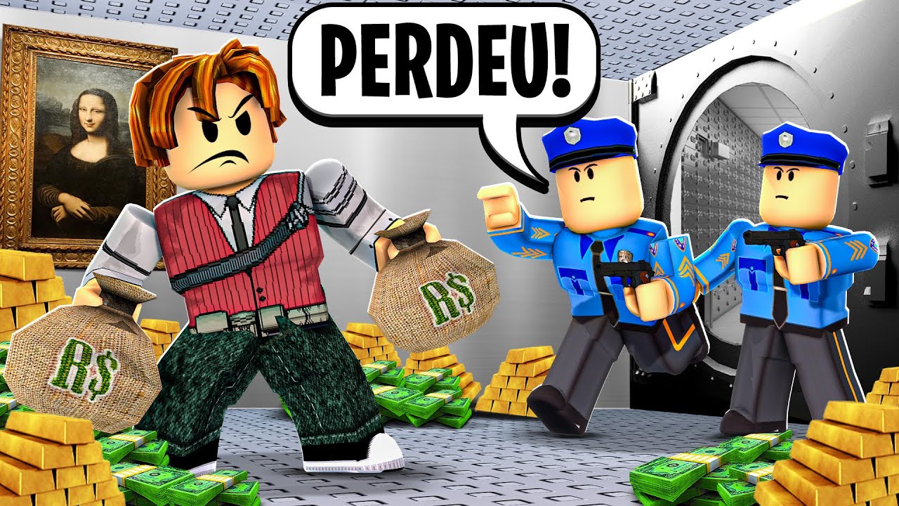 TENTEI SAIR DA FALÊNCIA * roubando um banco *