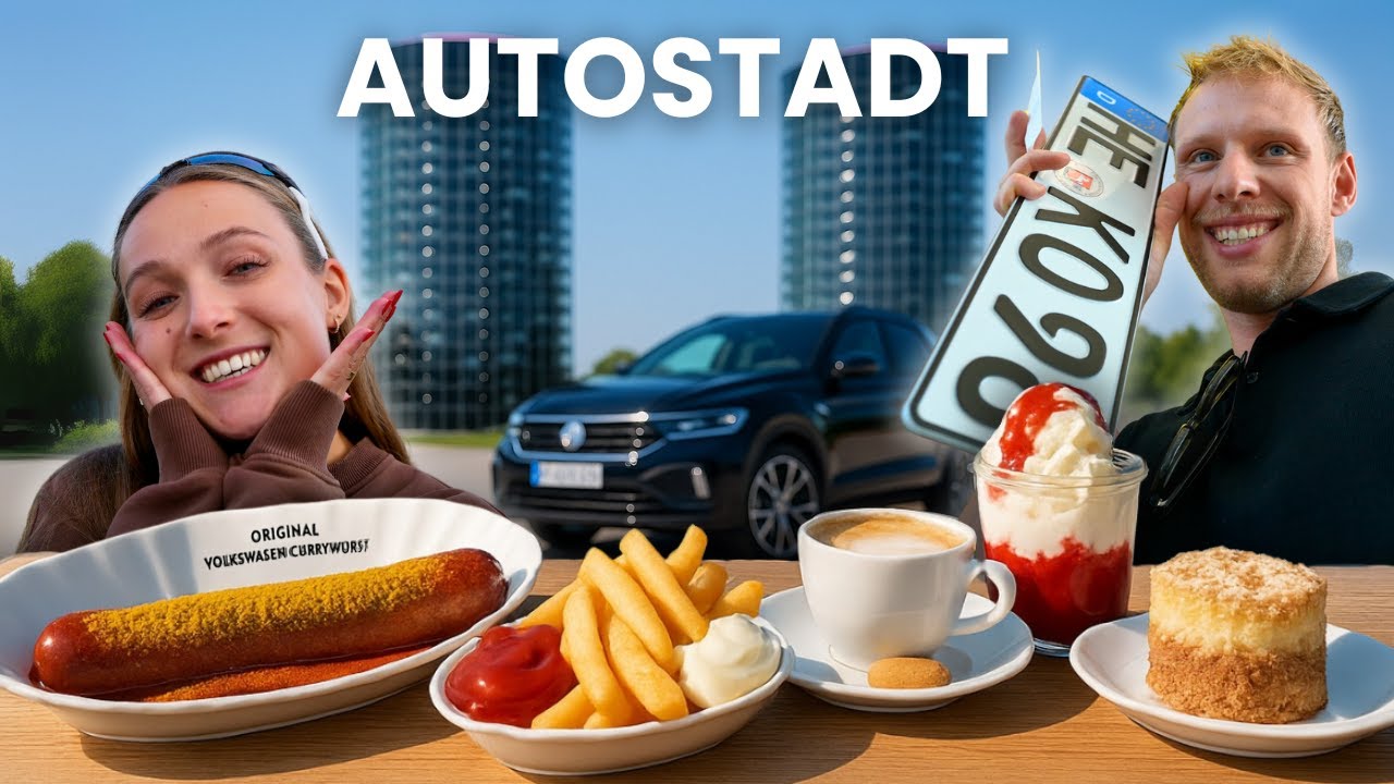 Auto abholen & Foodtour 🤤 – Ein Tag in der AUTOSTADT 🚗