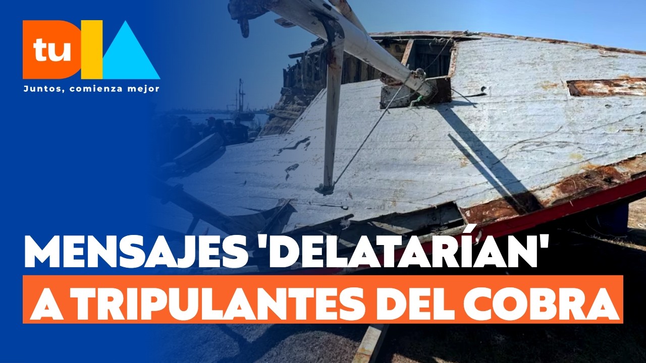 Formalización caso Bruma: Los audios y mensajes que delatarían a tripulantes del Cobra l Tu Día