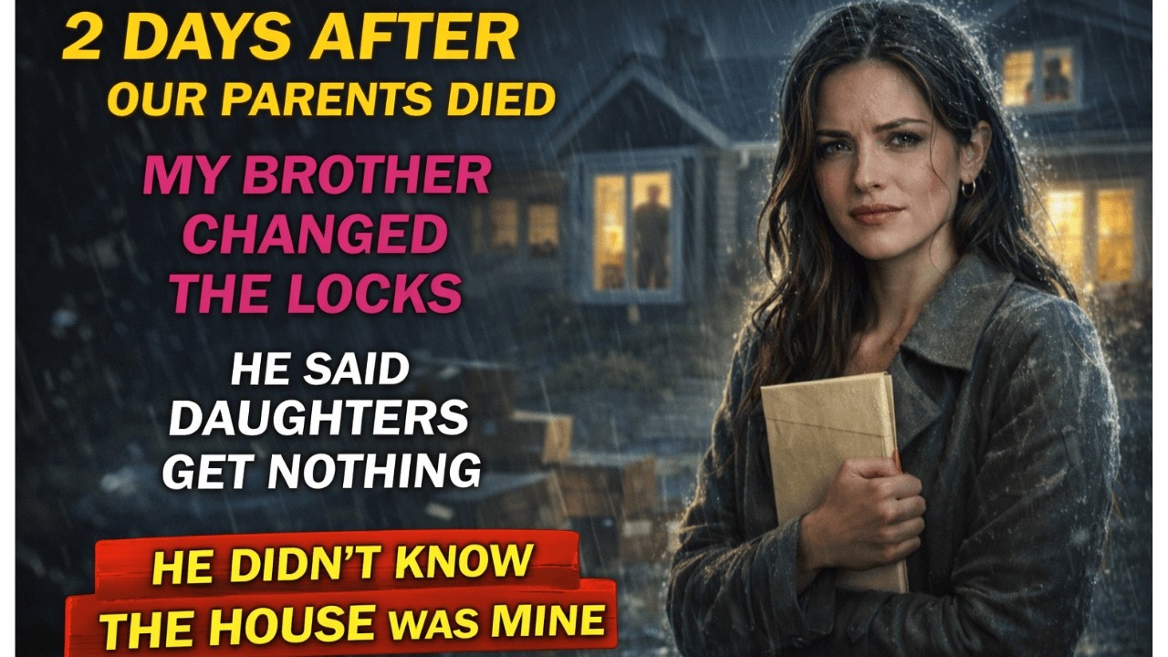 My Brother Said “Daughters Get Nothing” — Then Mom Left Me Everything
