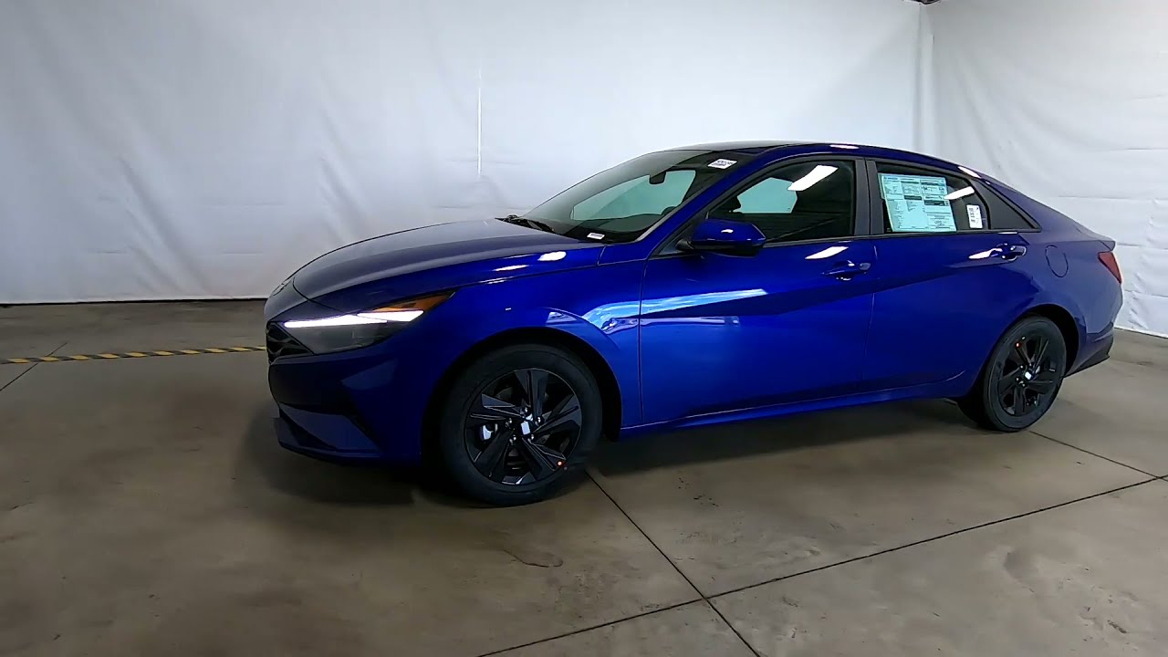 2022 HYUNDAI ELANTRA HYBRID Blue - New Car For Sale - Columbus, OH