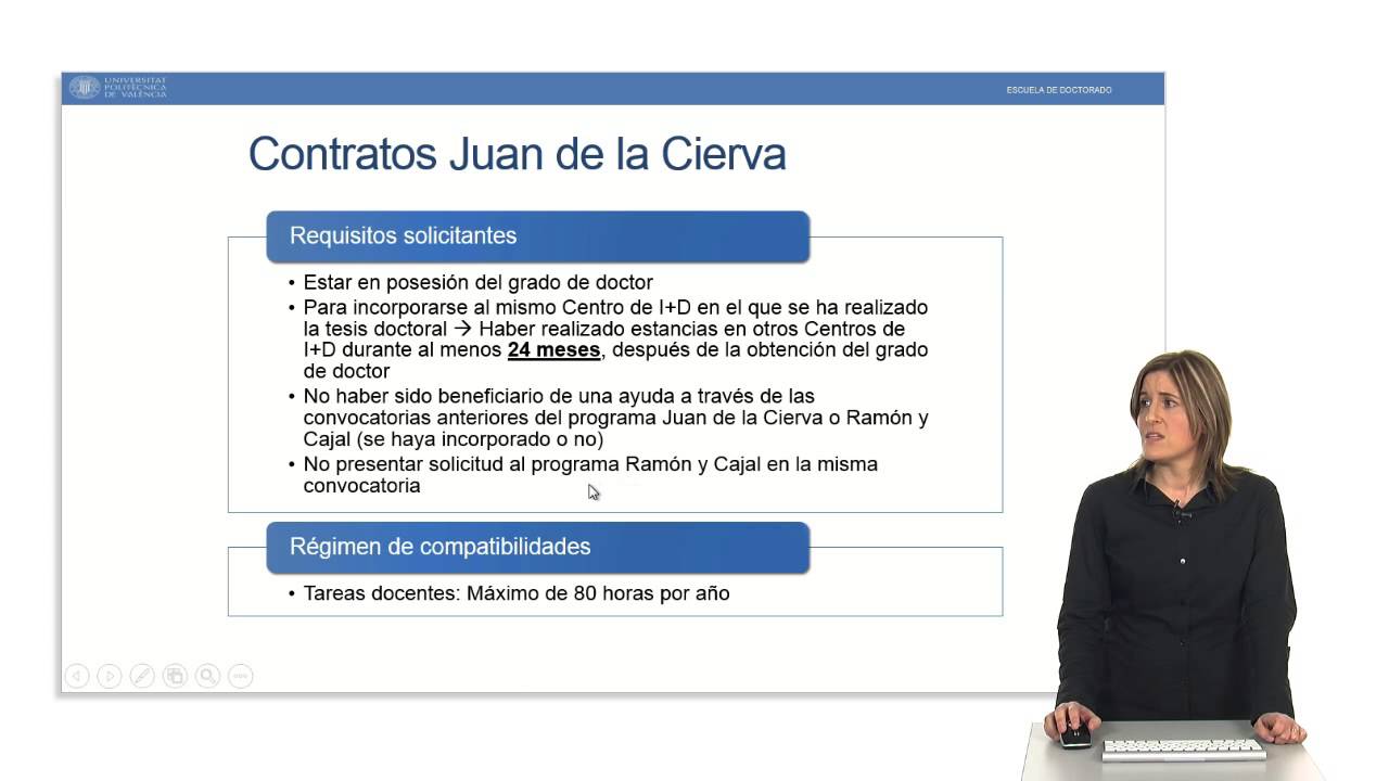 Contratos postdoctorales. Ayudas nacionales | 12/38 | UPV