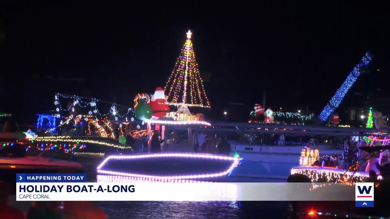 Cape Coral hosts annual Holiday Boat-a-Long