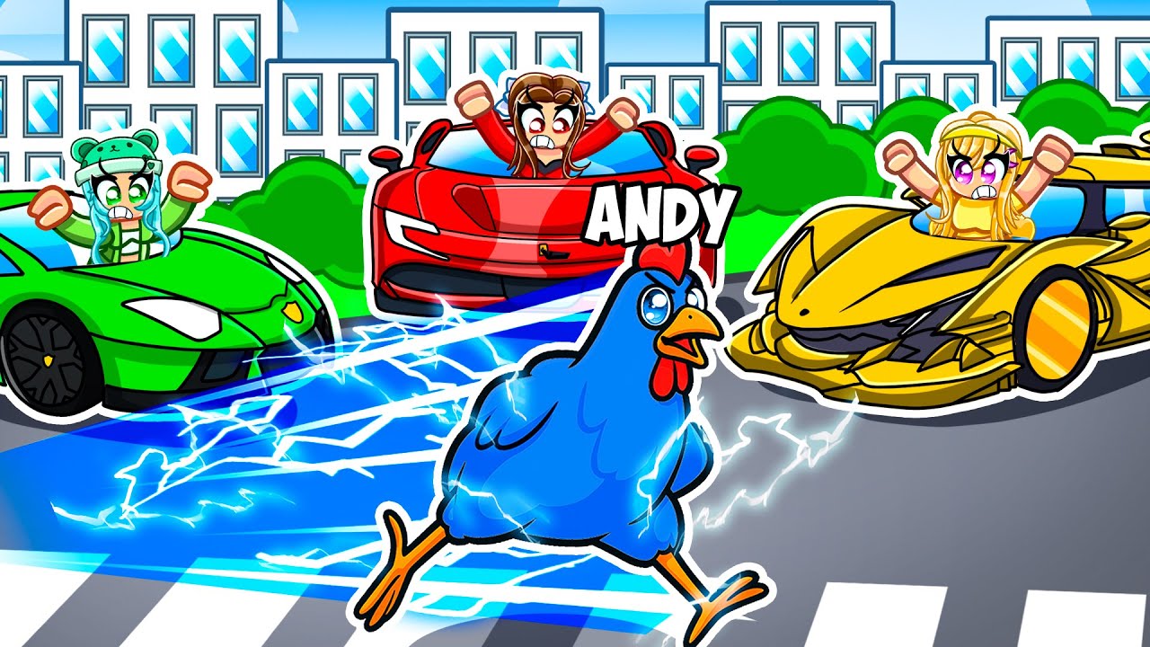 I Became A CHICKEN In Roblox Driving Empire!