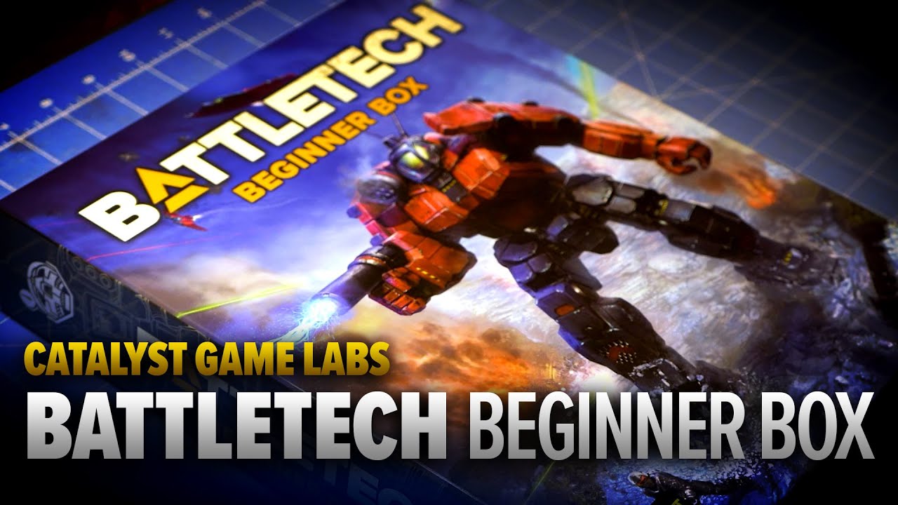 Распаковка и обзор стартового набора BattleTech от Catalyst Game Labs