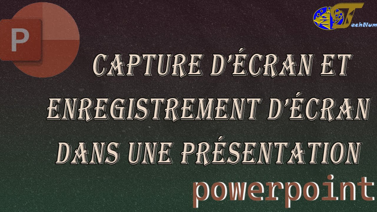 Comment faire une capture d'écran ou un enregistrement d'écran dans PowerPoint
