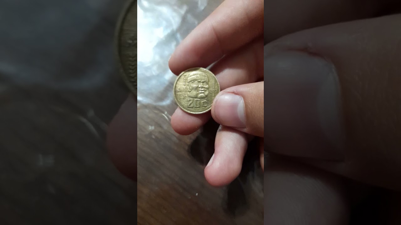 moneda de la cultura olmeca de 1983 oro puro con error