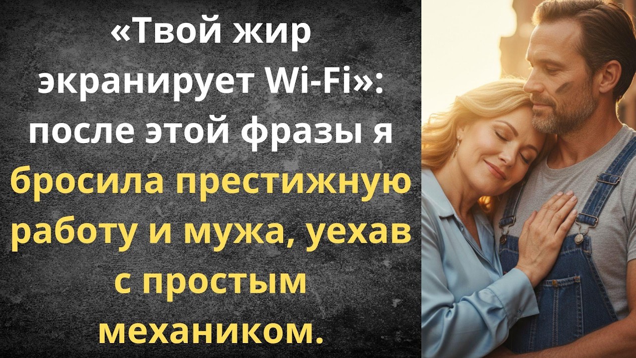 Муж смеялся над весом, а автомеханик полюбил | Истории из жизни