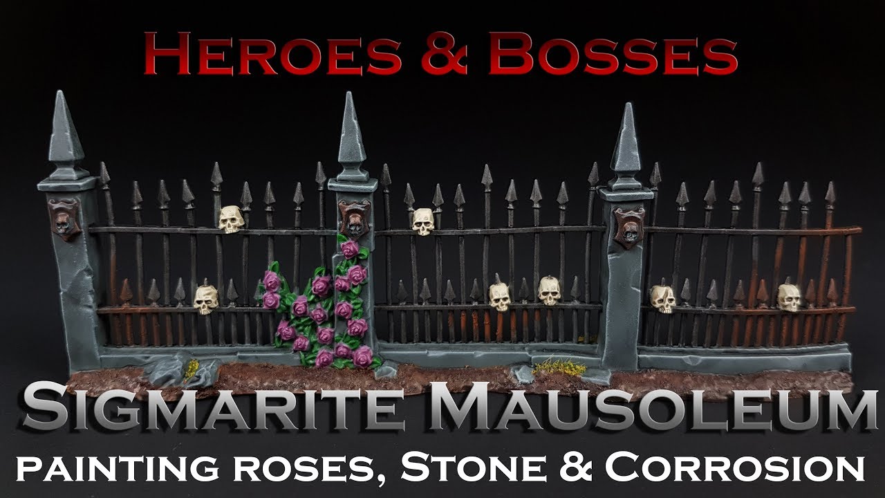 Painting Corpsewrack / Sigmarite Mausoleum Part 1