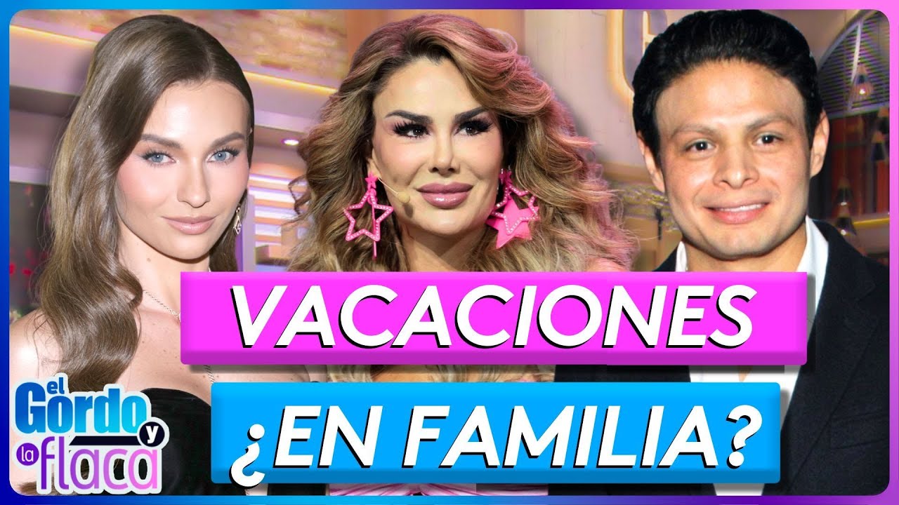 Ninel Conde aclara si vacacionó con su ex, su hijo e Irina Baeva | El Gordo y La Flaca