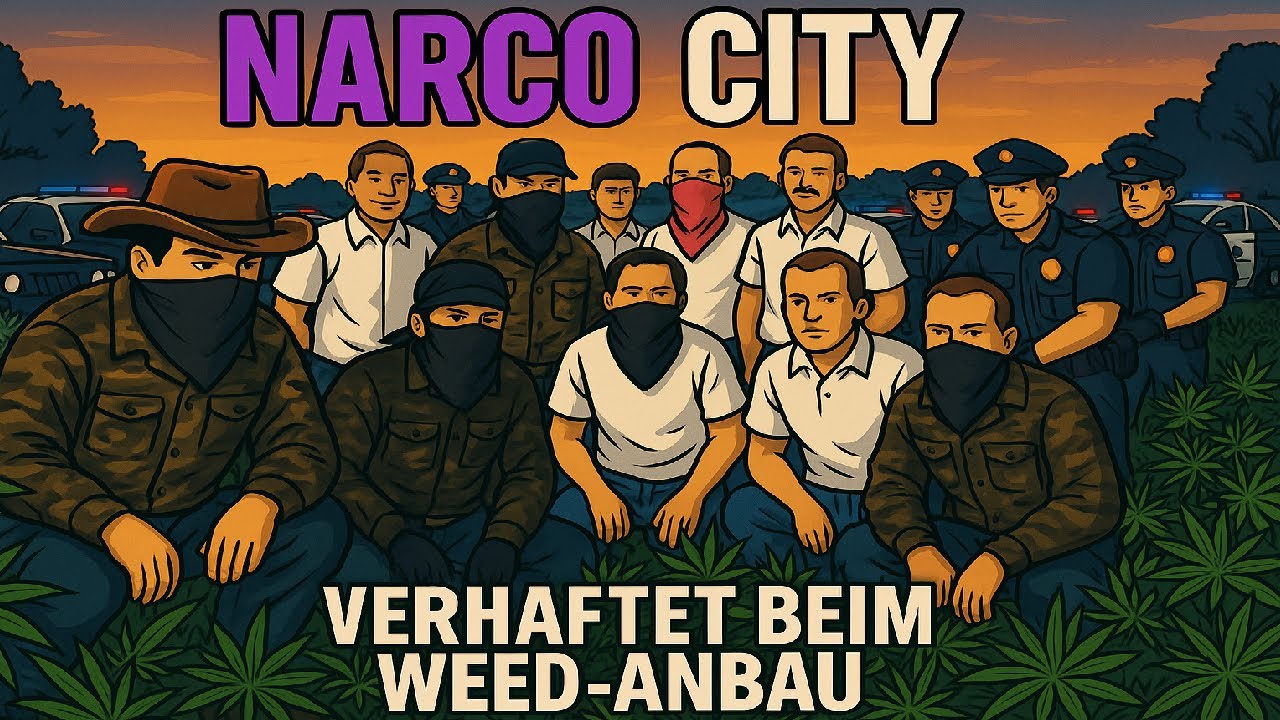 RECAP 2: Narco City 2 im TOTALEN AUSNAHMEZUSTAND! 🔥💀 Autorennen, Schlägereien und Grass !
