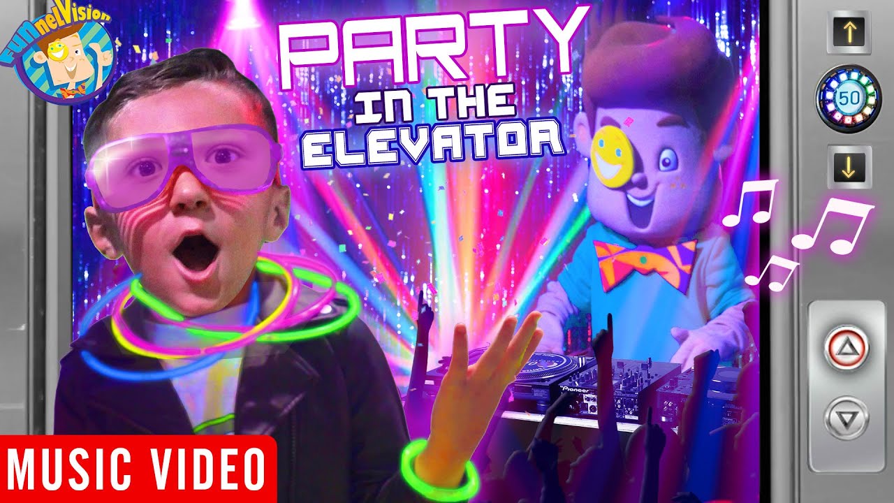 PARTY IN THE ELEVATOR 🎵 FUNnel Fam Official Music Video (DJ Vision)