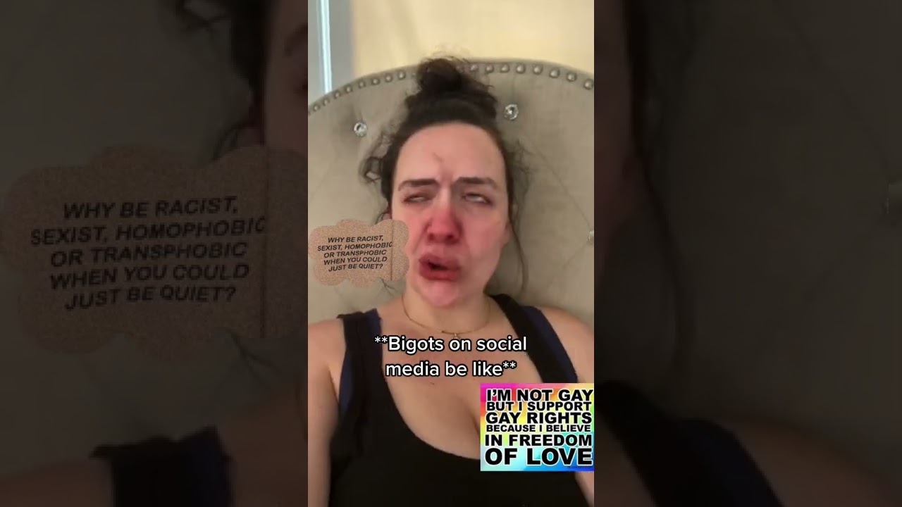 Bigots on social media be like&hellip;  #lgbtqia #lgbtqsupport #lgbtq  #bigot #discrimination