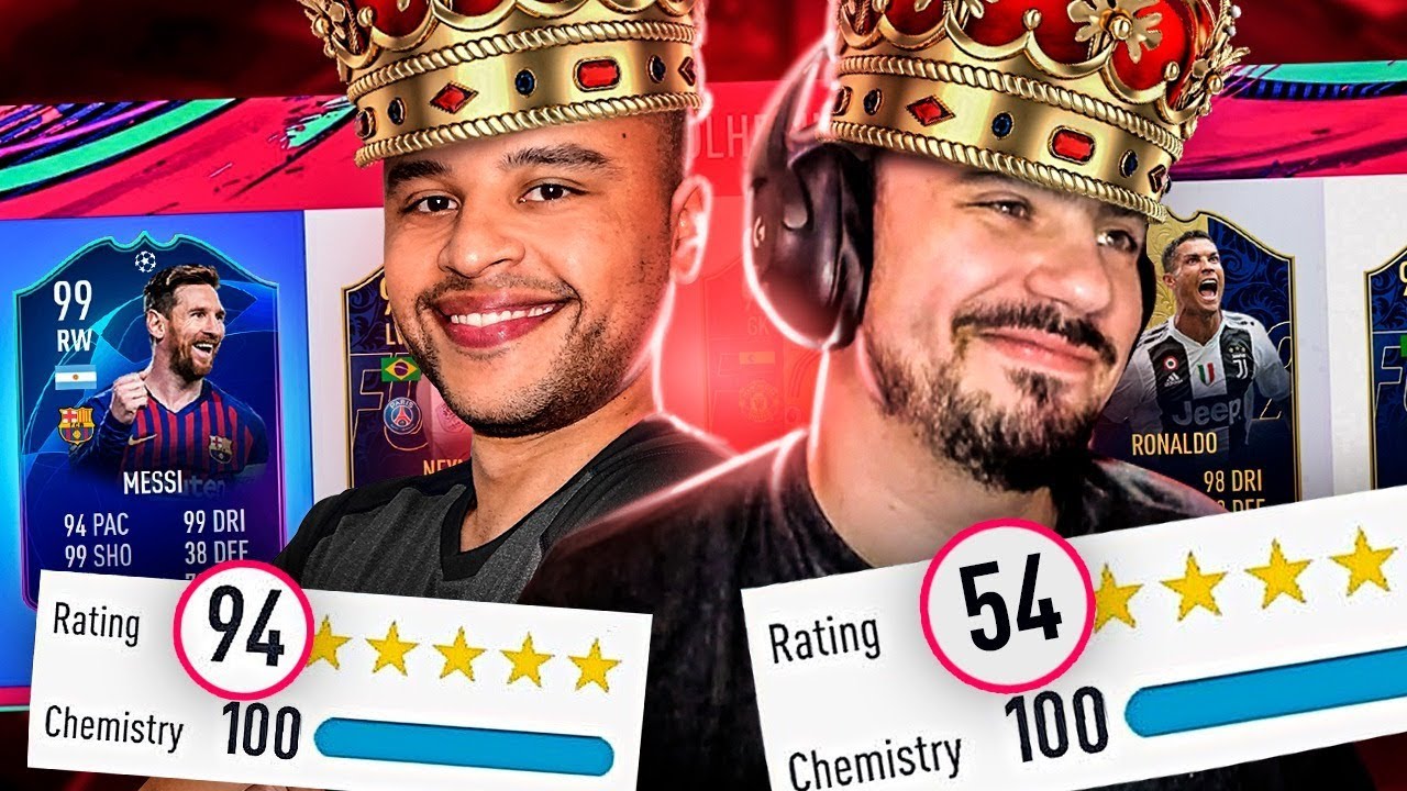 DEU RUIM!! - *O REI DO FUT DRAFT* vs. Fifalize | FIFA 19