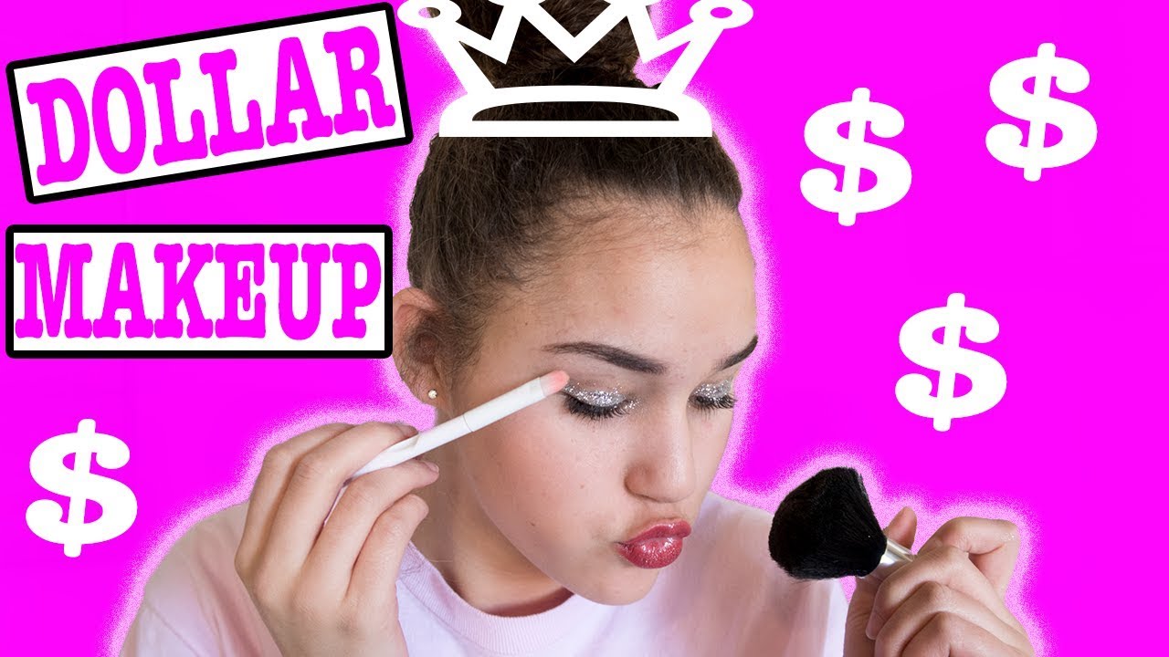 Full Face Using Only Dollar Store Makeup!